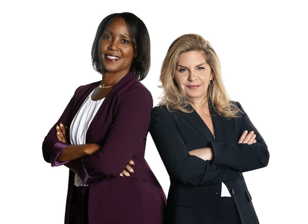 Photo of attorneys Stacey Richman and Renee Hill