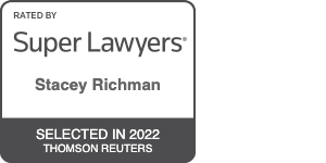 Rated by Super Lawyers, Stacey Richman, Selected in 2022